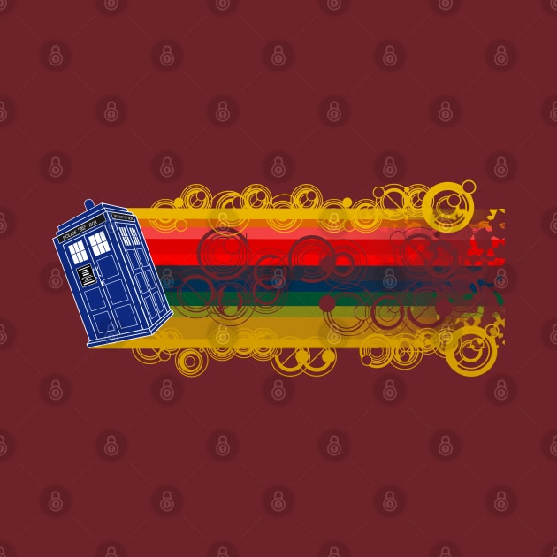 TARDIS to the Past by Nazonian