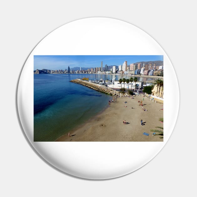 Benidorm Mal Pas Beach Costa Blanca Spain Pin by AndyEvansPhotos