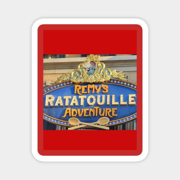 Remy Rat adventure Magnet by Remy's Roundtable