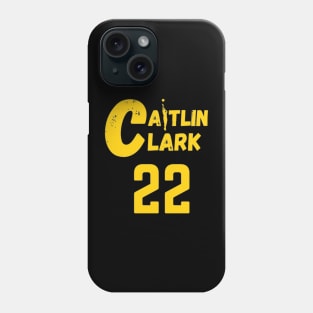 CAITLIN CLARK 22 IOWA Phone Case