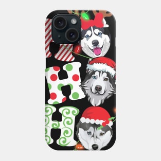 Ho Ho Ho Husky Phone Case