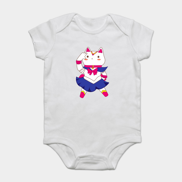Sailor Cat Sailor Moon Onesie Teepublic