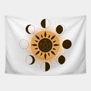 Phases of the Moon Tapestry