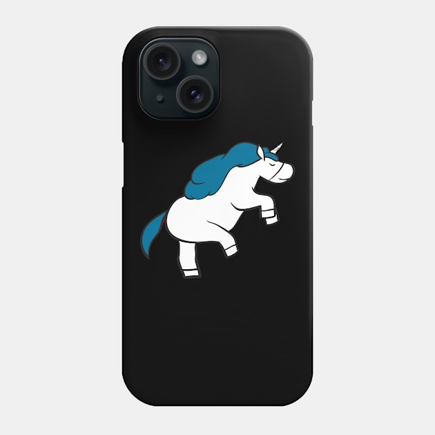 Unicorn In Daily Life Phone Case by KsuAnn