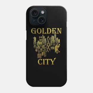 Golden City Design Phone Case