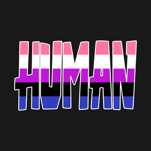 Human Gender Fluid by Fig-Mon Designs