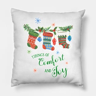 Tiding of Comfort and Joy Pillow