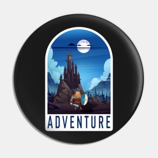 Adventure Vikings Sticker, for Norway lover, Norway Pin