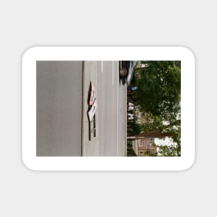 Road Sign on Street London Photography Art Magnet