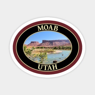 Colorado River in Moab, Utah Magnet