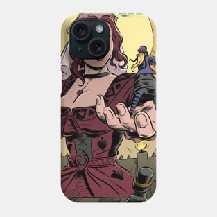Alice and the Invaders From Wonderland Phone Case