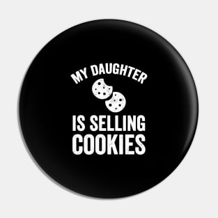 My daughter is selling cookies Pin