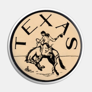 1940's Texas Cowboy Pin