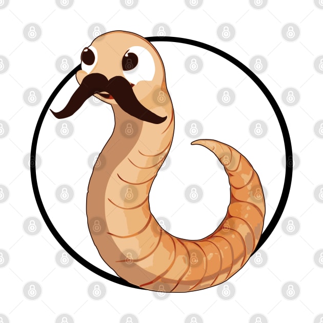 Mustache Worm by CGI Studios