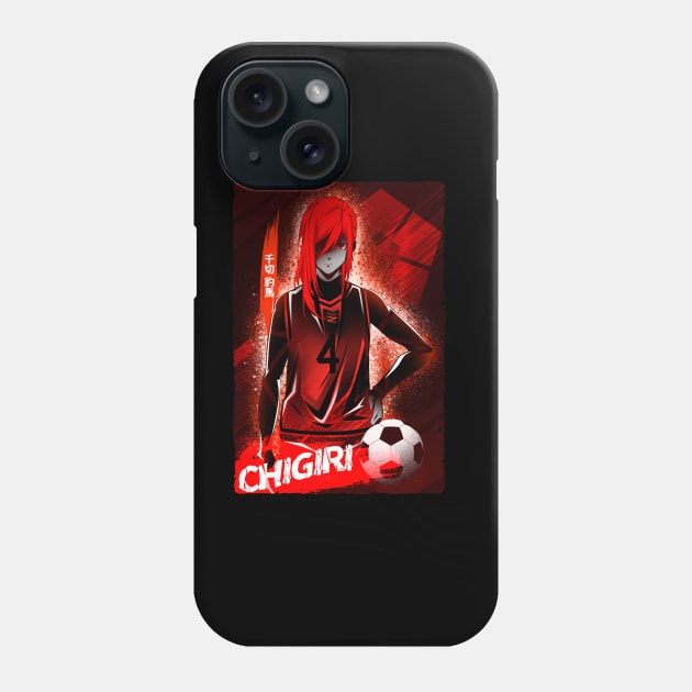 Attack of Silhouette Princess Chigiri Phone Case by HyperTwenty