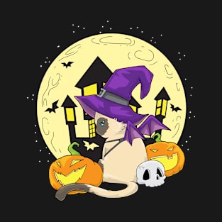 Halloween Cat T-Shirt