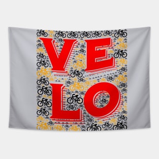 velo cycling Tapestry