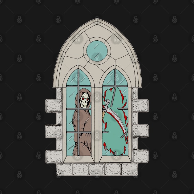 Gothic Window 2021 by AzureLionProductions