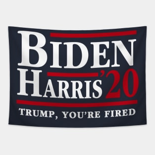 Joe Biden Kamala Harris 2020 Trump You're Fired Tapestry