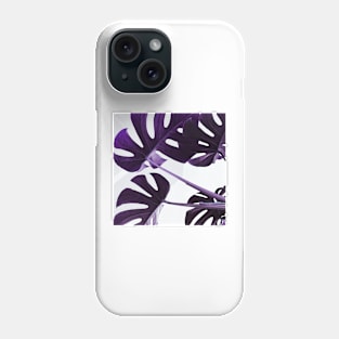 La feuille de monstera II Phone Case