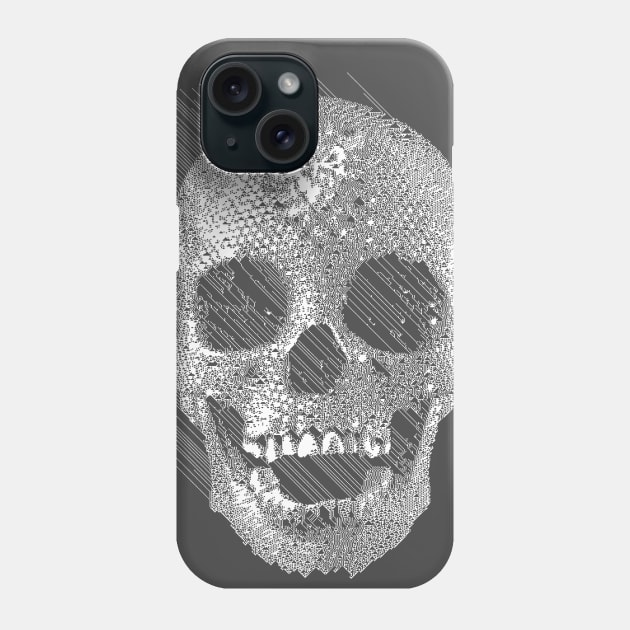 Crystal Skull ††† PixelArt Design Phone Case by DankFutura