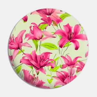 Floral pattern Pin