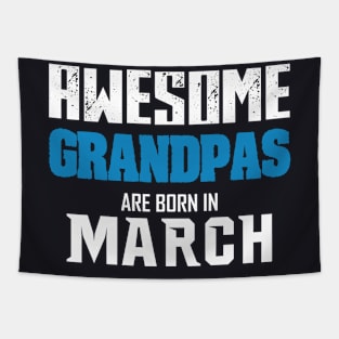 Coolest Grandpa Tshirt Tapestry