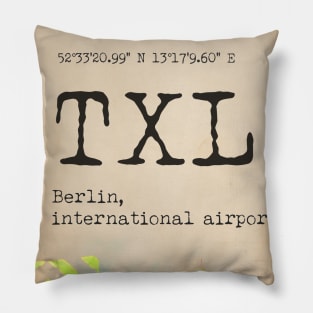 TXL Berlin Pillow