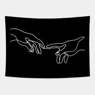 Artwork - Hands Tapestry