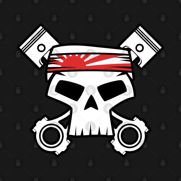 JDM Racing Skull by HSDESIGNS