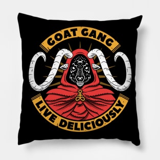 Goat Gang Pillow