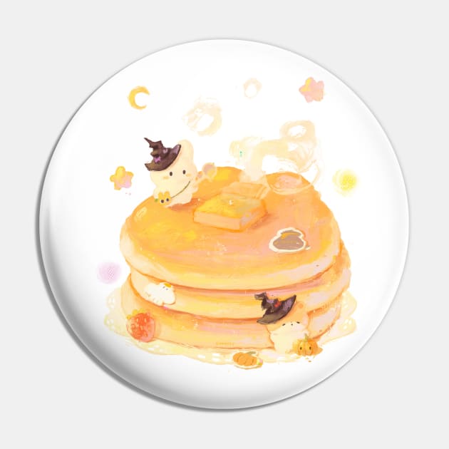 Happy Pancake Pin by happyyu