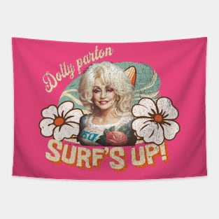 surf's up //flower v2 Tapestry