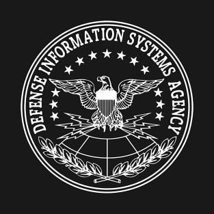 DISA Defense Information Systems Agency White Logo T-Shirt