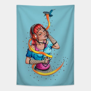 Retro 80s Teenager (ABB) Tapestry