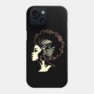 African American Woman Phone Case