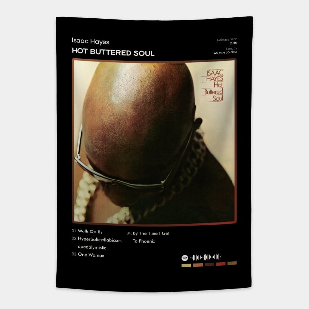 Isaac Hayes - Hot Buttered Soul Tracklist Album Tapestry by 80sRetro