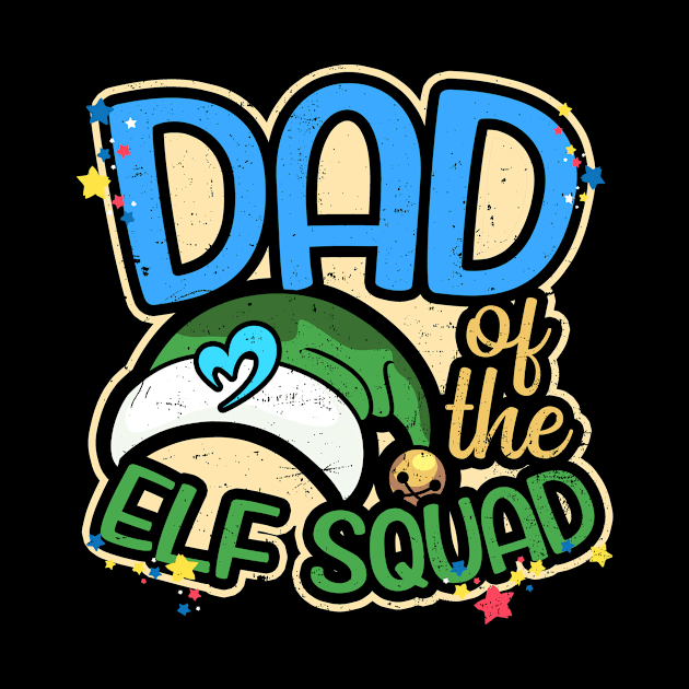 Elf Squad Shirt | Dad Of The Party Partnerlook Gift by Gawkclothing