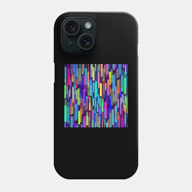 Multi colored overlap Phone Case by Ur Destiny 