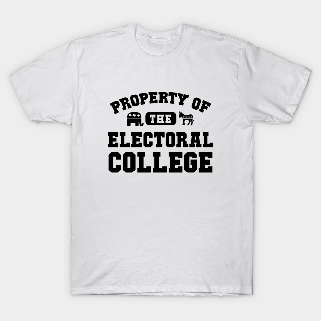 Property Electoral College Blk Letters Poloitcs T Shirt Teepublic