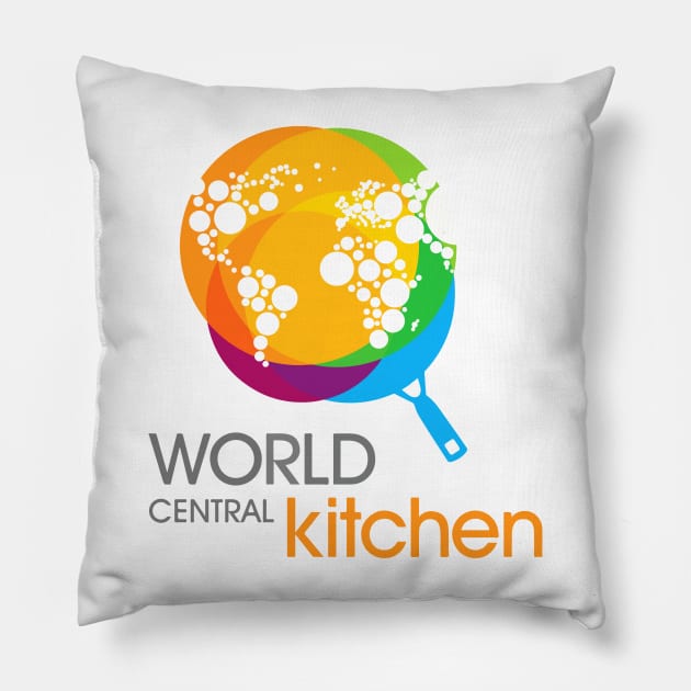 world central kitchen Pillow by  Giselle_dala