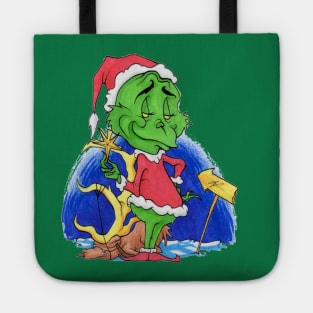 The Grinch Peep Tote