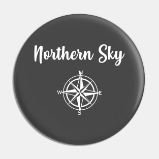 Northern Sky, white Pin