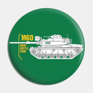 Main Battle Tank M60 Pin