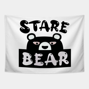 Stare Bear Tapestry