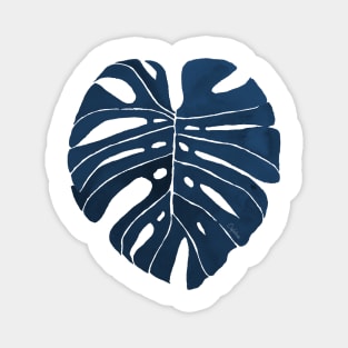 Swiss Cheese Monstera - Hamptons Blue Magnet