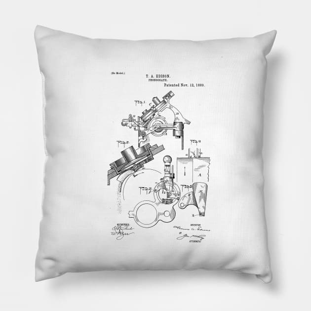 Patent Drawing Pillow by skstring