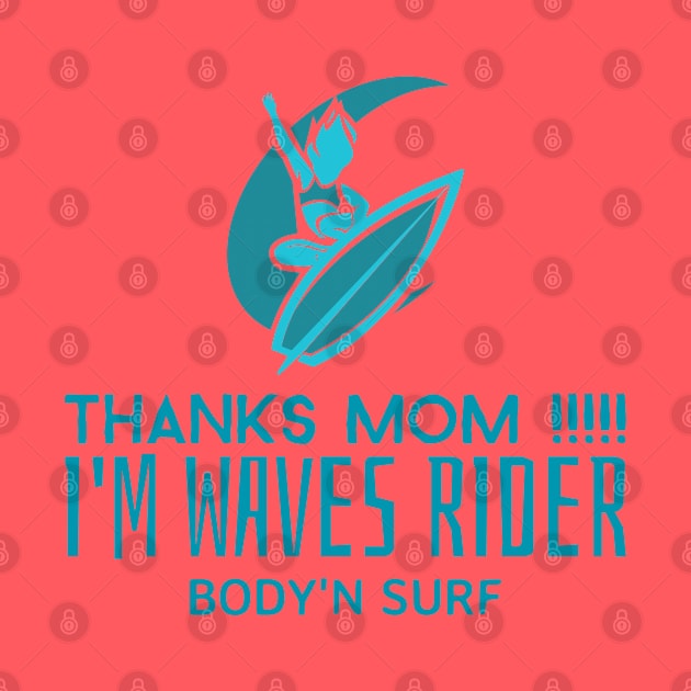 mothers day surf t-shirt by bodyinsurf