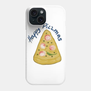 happy pizza Phone Case