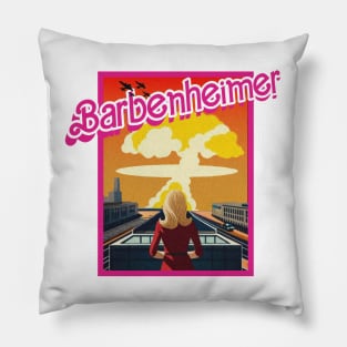 Barbenheimer Pillow